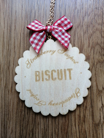 Biscuit Necklace (Round)