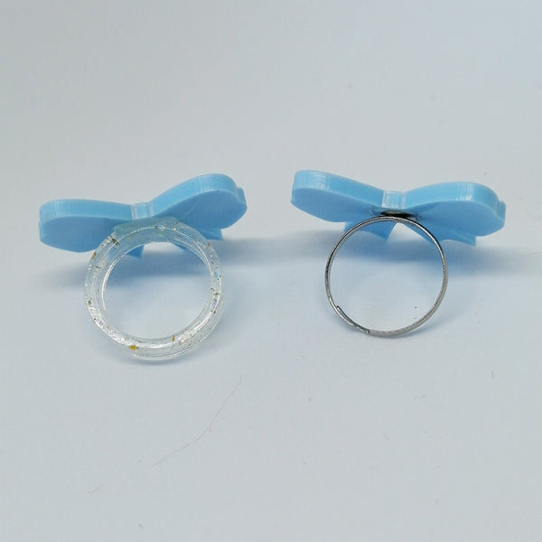 Acrylic Bow Ring
